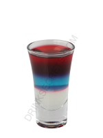 French Flag cocktail image